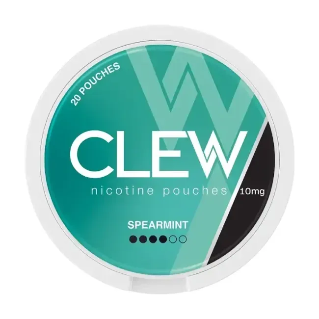 Hình ảnh sản phẩm CLEW Spearmint 10mg - thương hiệu CLEW - nồng độ 10mg - nicotine pouch chính hãng SnusSaigon - giao hàng nhanh TP.HCM