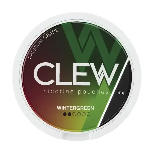 Hình ảnh sản phẩm CLEW Wintergreen 5mg - thương hiệu CLEW - nồng độ 5mg - nicotine pouch chính hãng SnusSaigon - giao hàng nhanh TP.HCM