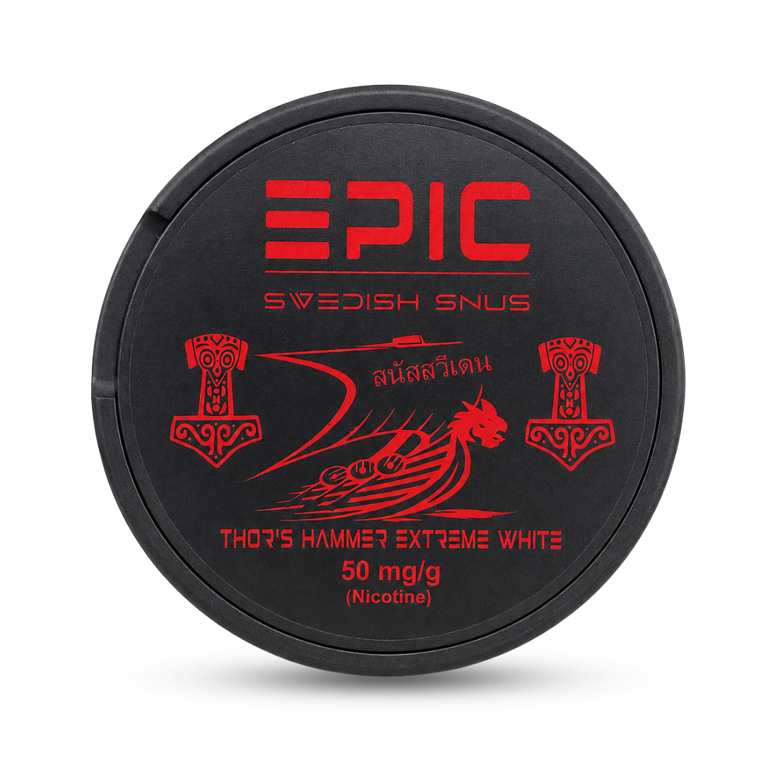 Epic Thor Hammer – Epic Thor Hammer bạc hà mát lạnh – nicotine pouch snus chính hãng – nồng độ 16mg – mua snus nicotine pouch tại Snus Sài Gòn, giao nhanh TP.HCM (Hồ Chí Minh)