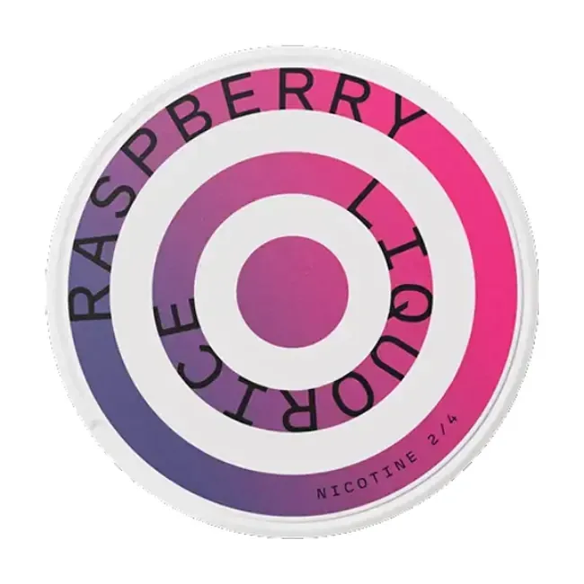 Hình ảnh sản phẩm HELWIT Raspberry Liquorice Slim - thương hiệu Helwit - nicotine pouch chính hãng SnusSaigon - giao hàng nhanh TP.HCM