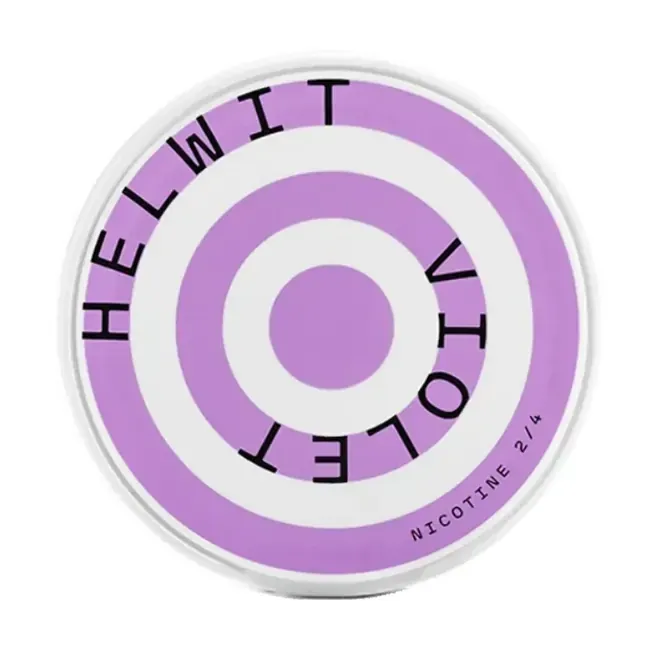 Hình ảnh sản phẩm HELWIT Violet Slim - thương hiệu Helwit - nicotine pouch chính hãng SnusSaigon - giao hàng nhanh TP.HCM