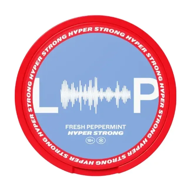 Hình ảnh sản phẩm LOOP Fresh Peppermint Hyper - thương hiệu LOOP - nicotine pouch chính hãng SnusSaigon - giao hàng nhanh TP.HCM