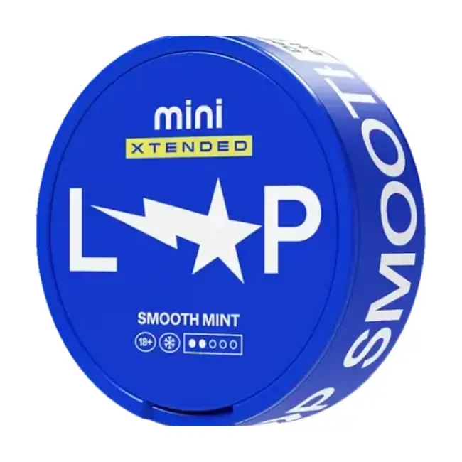 Hình ảnh sản phẩm LOOP Smooth Mint Mini Xtended - thương hiệu LOOP - nicotine pouch chính hãng SnusSaigon - giao hàng nhanh TP.HCM