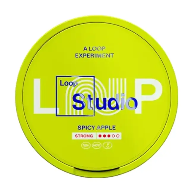 Hình ảnh sản phẩm LOOP Spicy Apple Strong - thương hiệu LOOP - nicotine pouch chính hãng SnusSaigon - giao hàng nhanh TP.HCM