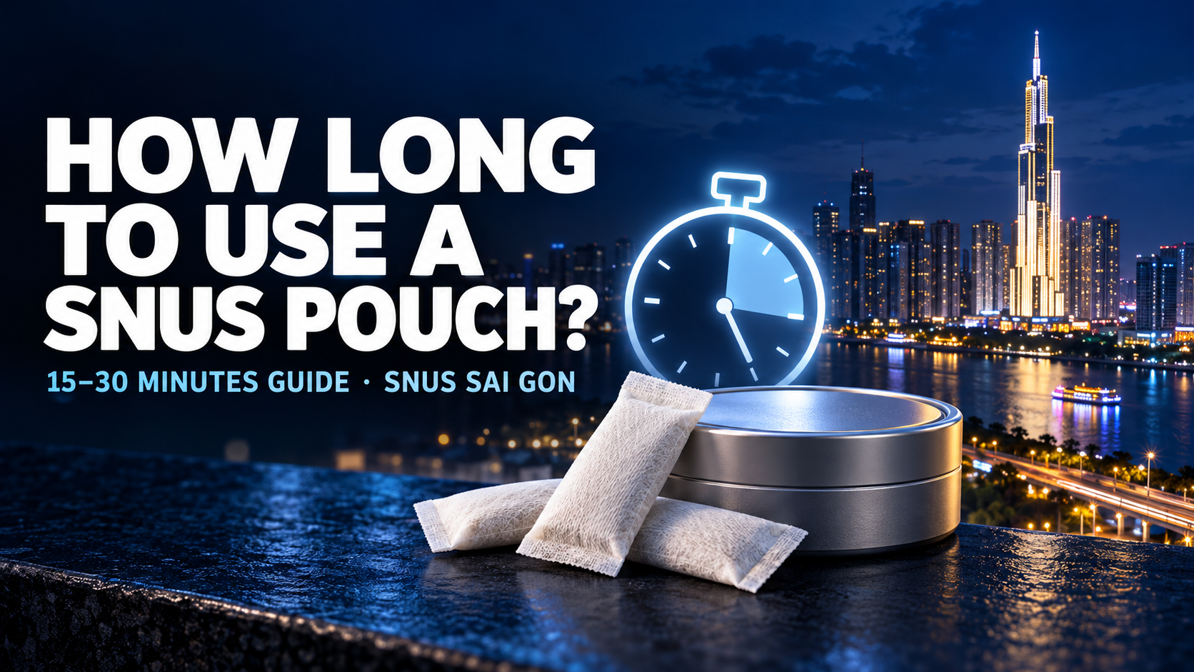 Snus Ngậm Bao Lâu Là Hợp Lý?