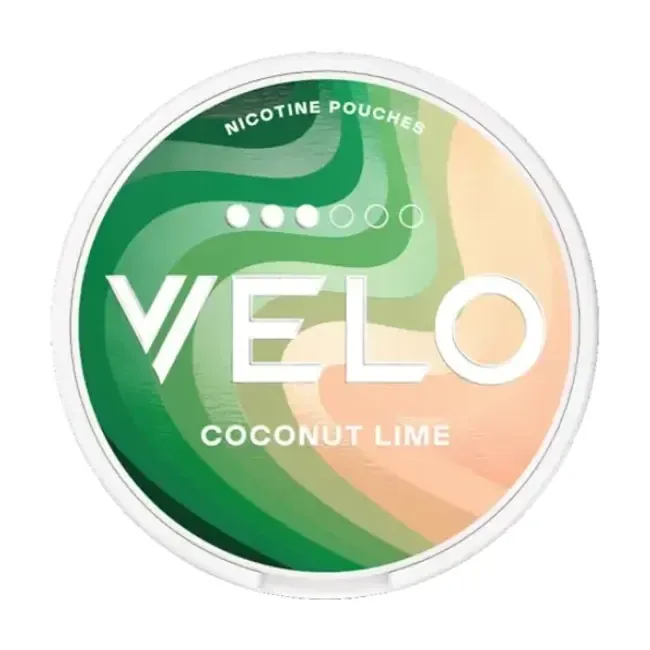 Hình ảnh sản phẩm VELO Coconut Lime Slim - thương hiệu VELO - nicotine pouch chính hãng SnusSaigon - giao hàng nhanh TP.HCM