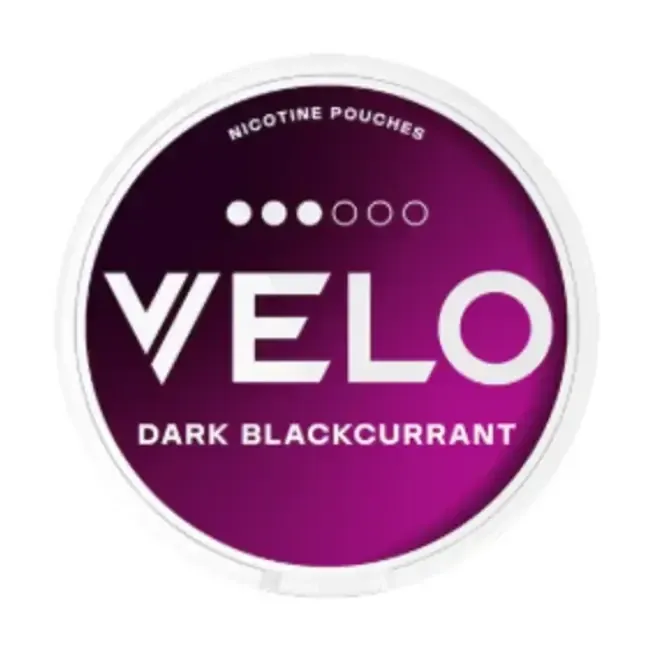 Hình ảnh sản phẩm VELO Dark Blackcurrant - thương hiệu VELO - nicotine pouch chính hãng SnusSaigon - giao hàng nhanh TP.HCM