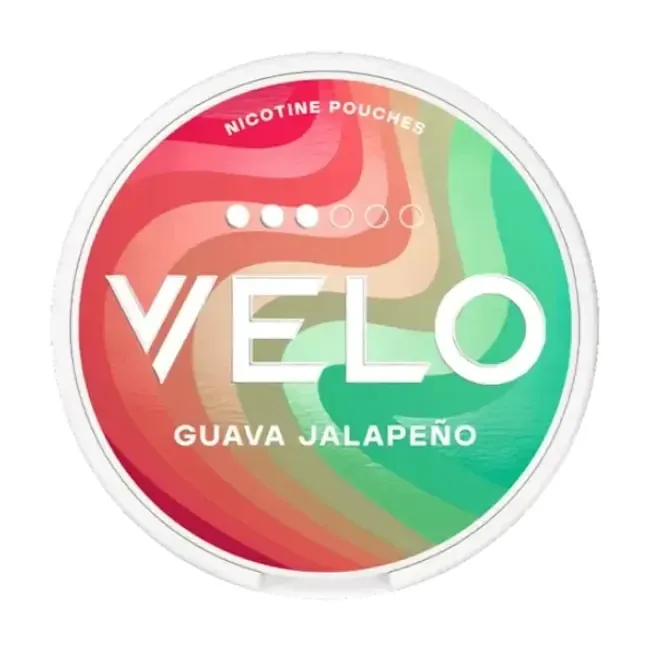 Hình ảnh sản phẩm VELO Guava Jalapeno Slim - thương hiệu VELO - nicotine pouch chính hãng SnusSaigon - giao hàng nhanh TP.HCM