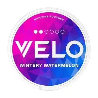 Hình ảnh sản phẩm VELO Wintery Watermelon Mini - thương hiệu VELO - nicotine pouch chính hãng SnusSaigon - giao hàng nhanh TP.HCM