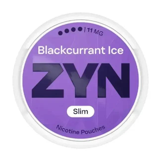 Hình ảnh sản phẩm ZYN Blackcurrant Ice Slim S4 12mg - thương hiệu ZYN - nồng độ 12mg - nicotine pouch chính hãng SnusSaigon - giao hàng nhanh TP.HCM