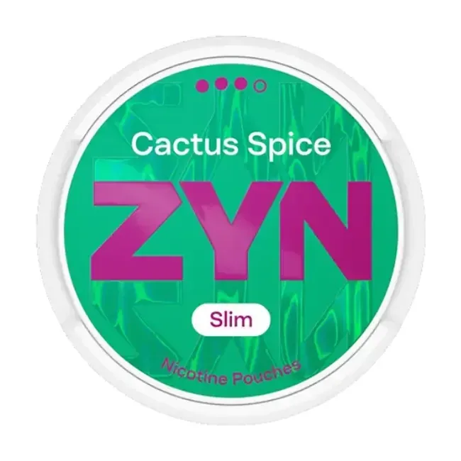 Hình ảnh sản phẩm ZYN Cactus Spice Slim S3 9mg - thương hiệu ZYN - nồng độ 9mg - nicotine pouch chính hãng SnusSaigon - giao hàng nhanh TP.HCM