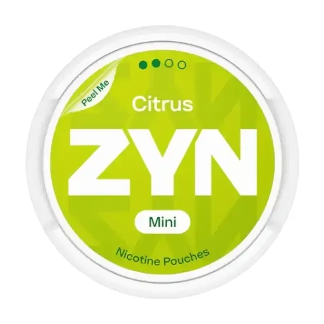 Hình ảnh sản phẩm ZYN Citrus Mini S2 6mg - thương hiệu ZYN - nồng độ 6mg - nicotine pouch chính hãng SnusSaigon - giao hàng nhanh TP.HCM