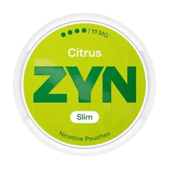 Hình ảnh sản phẩm ZYN Citrus Slim S4 11mg - thương hiệu ZYN - nồng độ 11mg - nicotine pouch chính hãng SnusSaigon - giao hàng nhanh TP.HCM